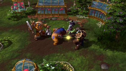 HotS - Aperçu des capacités de Rexxar