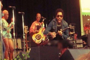 Las partes íntimas de Lenny Kravitz ¡al descubierto!