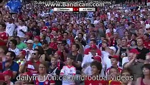 45' Minute Goals & Full Highlights | Tottenham Hotspur 1-0 AC Milan (Audi Cup 2015) HD
