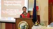 LOREN LEGARDA: Senator Loren Legarda's speech during the Mindanao Indigenous Peoples Summit