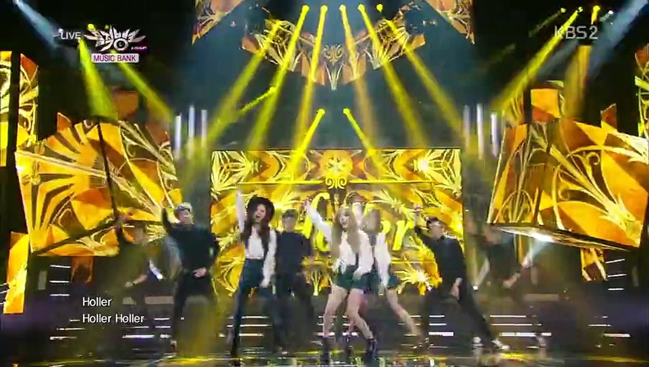 Girls' Generation-TTS 소녀시대-태티서_'Holler'_KBS MUSIC BANK_2014.10.10
