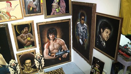 Kitsch: un musée consacré aux tableaux en velours à Los Angeles