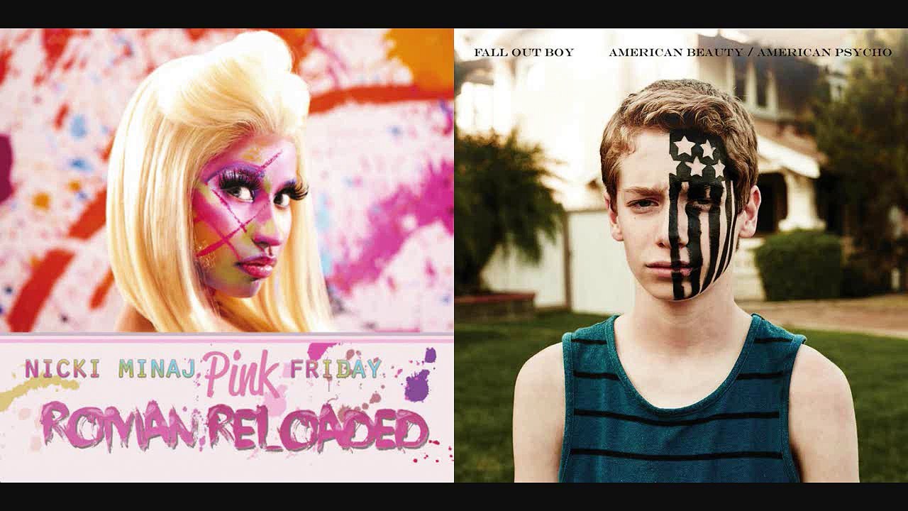 Nicki Minaj & Fall Out Boy - Marilyn Monroe + Uma Thurman (Mashup)