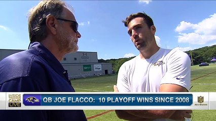 Joe Flacco adjusts to Ravens roster turnover