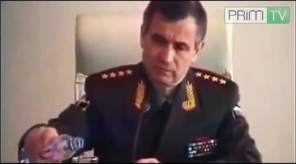 Нургалиев ругает начальника ГИБДД Приморья