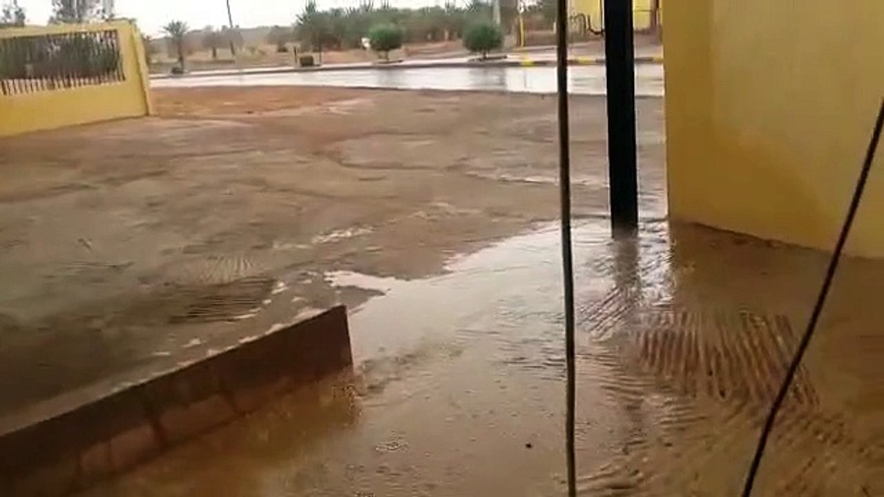 سيل منطقة الشملي