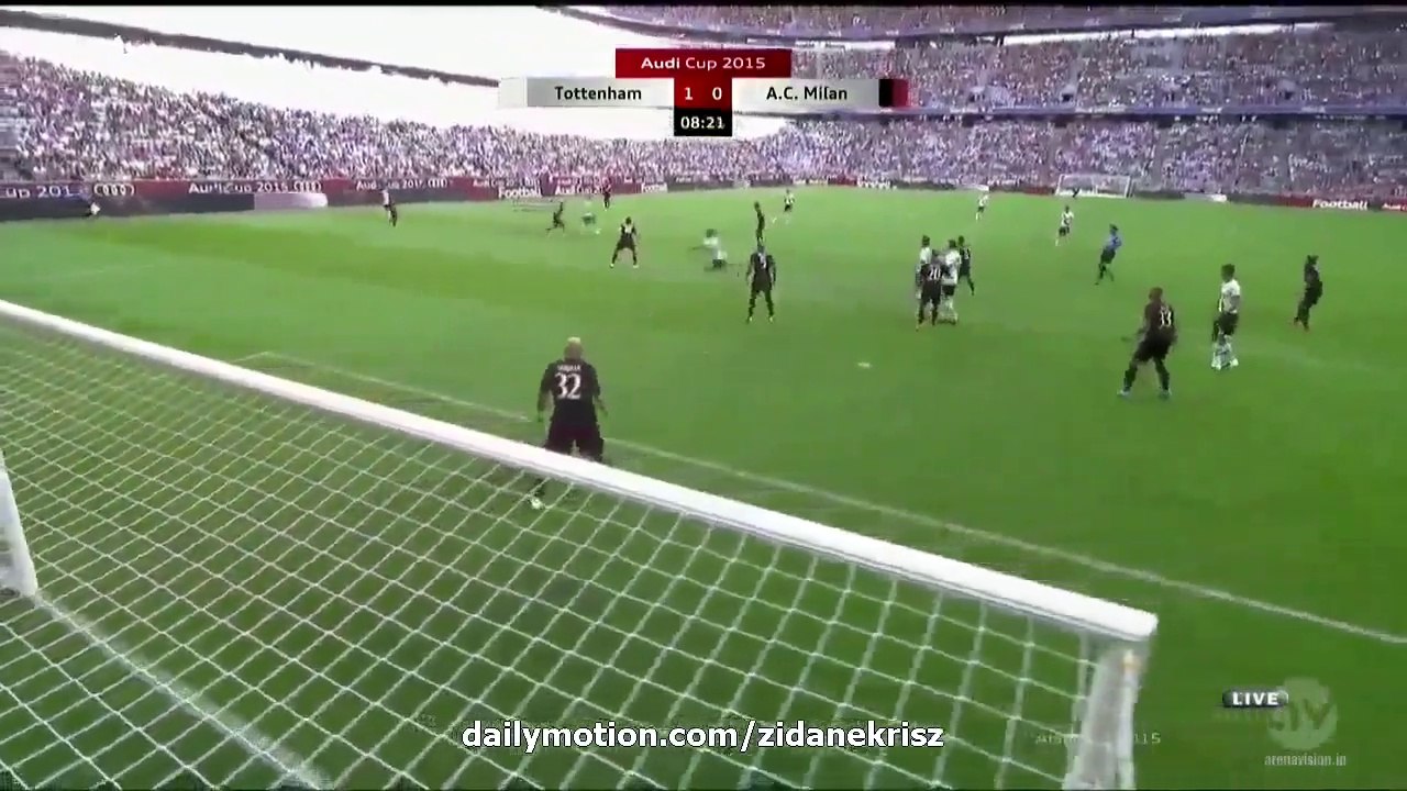 All Goals and Highlights HD | AC Milan 0-2 Tottenham HD - Audi Cup 3rd Place 05.08.2015 HD