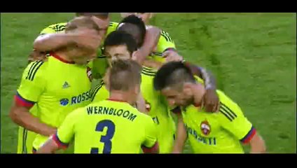 Goal Dzagoev - Sparta Prague 2-3 CSKA Moscow - 05-08-2015