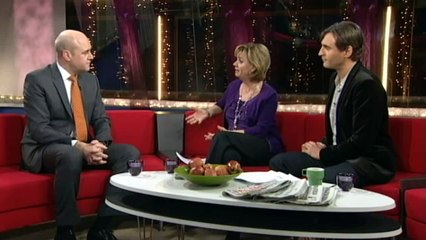 Psykopat Reinfeldt i Gomorronsoffan angående att vi ska jobba tills 75