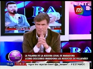 ¿Cómo descubrió Maradona los negocios de Villafañe? Habla la asesora legal de Diego
