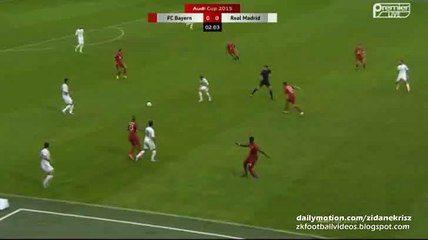 Thomas Müller Great Chance - Bayern v. Real Madrid Audi Cup Final 05.08.2015 HD