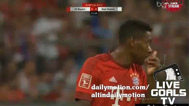 Ramos Gets Injured In Duel vs Lahm FC Bayern 0-0 Real Madrid - Audi cup 05.08.2015