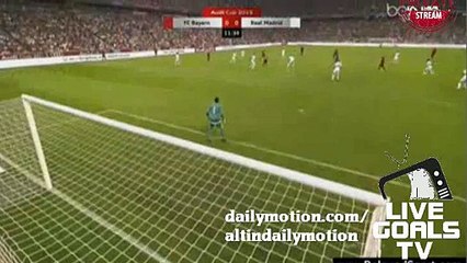 Alaba Amazing Shot FC Bayern 0-0 Real Madrid 05.08.2015 - Audi Cup