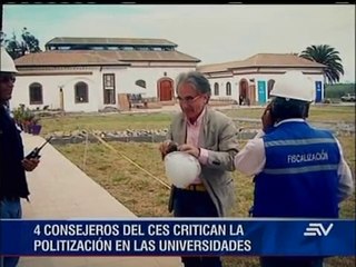 Consejeros del CES critican la politización en las universidades
