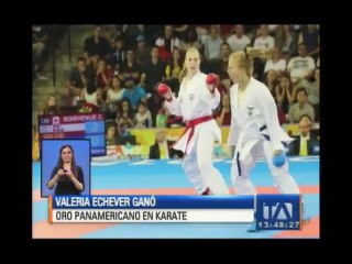 Los siete de oro: Valeria Echever ya sueña con el Mundial de Karate en Austria