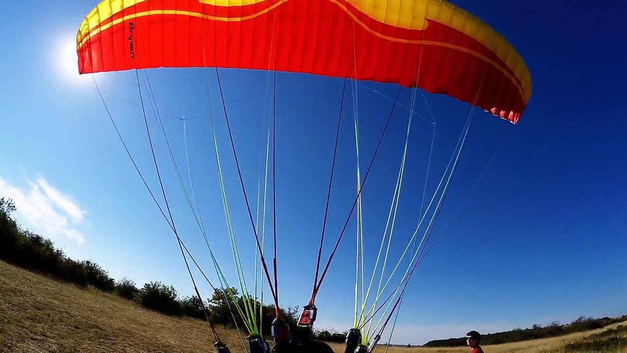 Parapente Meloisey Août 2015