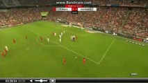 David Alaba great free kick chance Bayern Munich vs Real Madrid