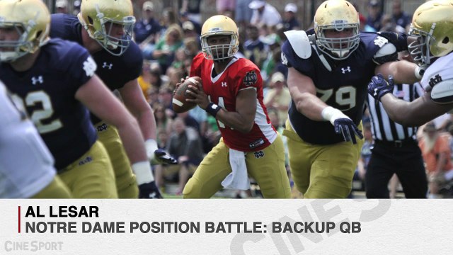 Lesar: Notre Dame Position Battles