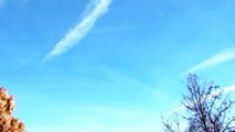 Chemtrails in time-lapse (Zeitraffer) 02-27-2010 Zurich (FullHD)