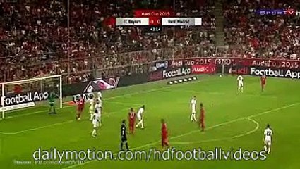 45' Minutes | Bayern Munchen 0-0 Real Madrid All Highlights Audi Cup Final 2015 HD