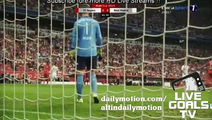 First Half Highlights FC Bayern Munich 0-0 Real Madrid - 05.08.2015 - Audi Cup