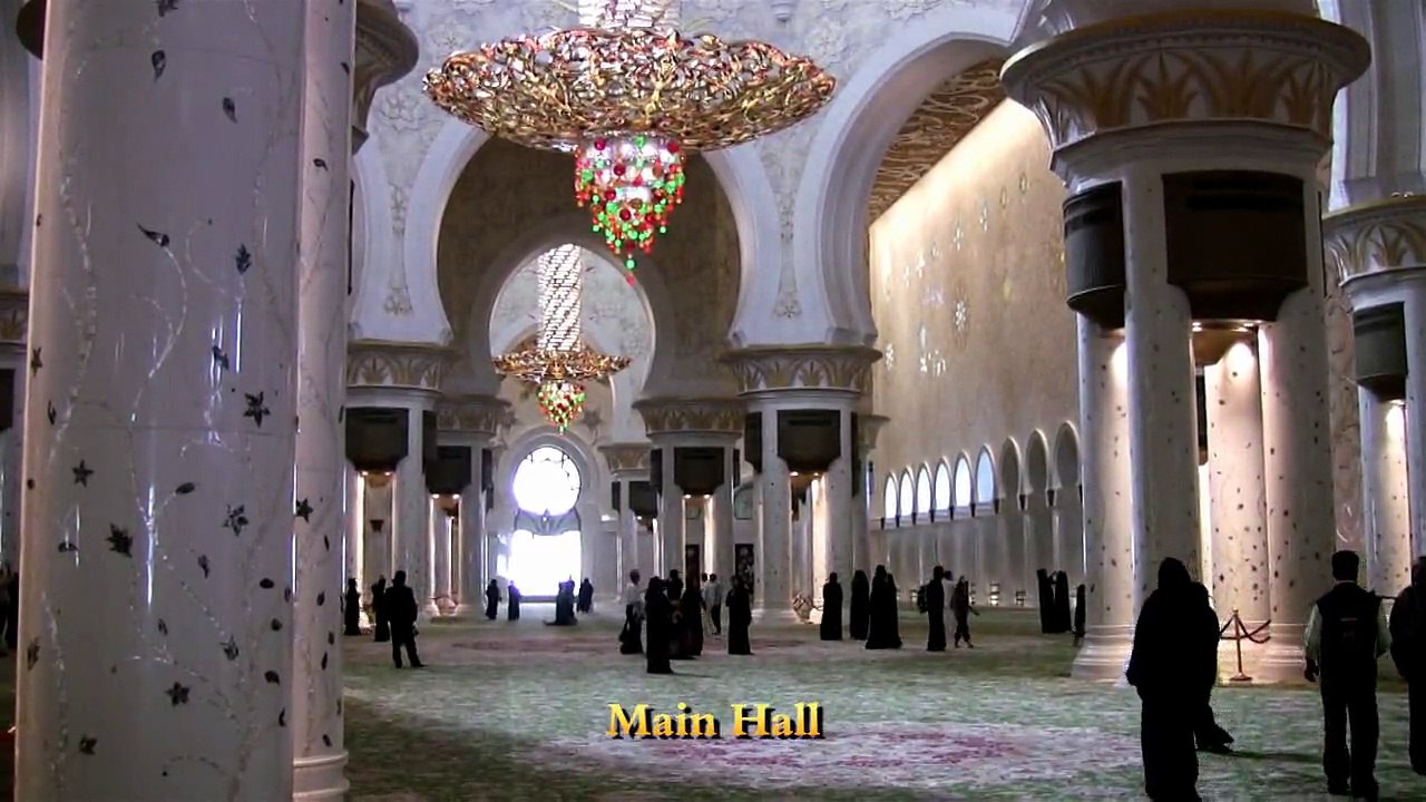 Sheikh Zayed Mosque, Abu Dhabi, UAE