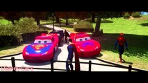 Disney Pixar Cars Lighnting McQueen dreams helping Sally Batman Robin Spider-Man Toy story Imaginex