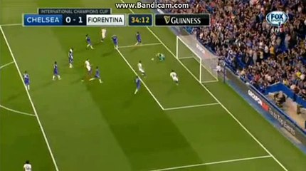 Gonzalo Rodriguez goal | Chelsea 0-1 Fiorentina 05/08/2015