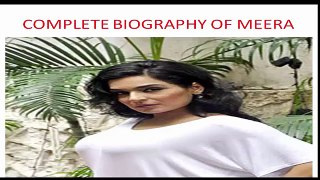 biography of meera,documentary on meera pakistani film actress,infoprovider