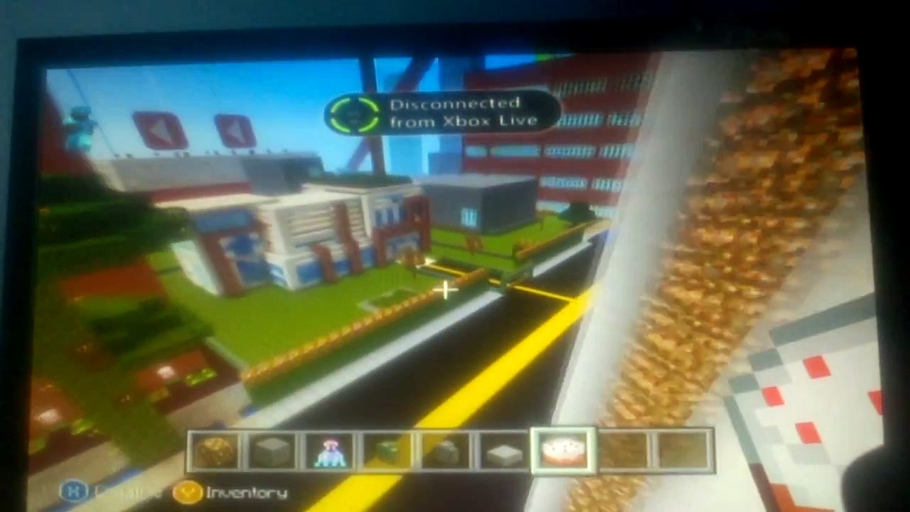my huge minecraft city (so far) with music