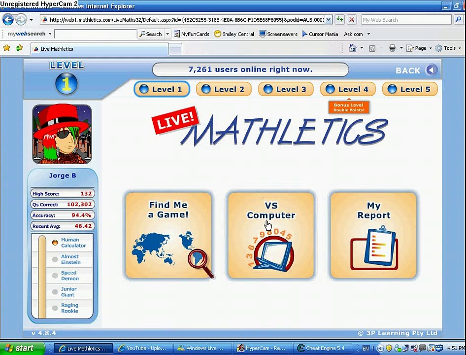 Hacking Mathletics!
