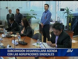 Se conformó la subcomisión que mantendrá diálogo con centrales sindicales