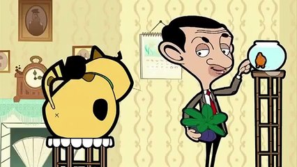 Mr Bean (NEW series) Fish Sitting Clip