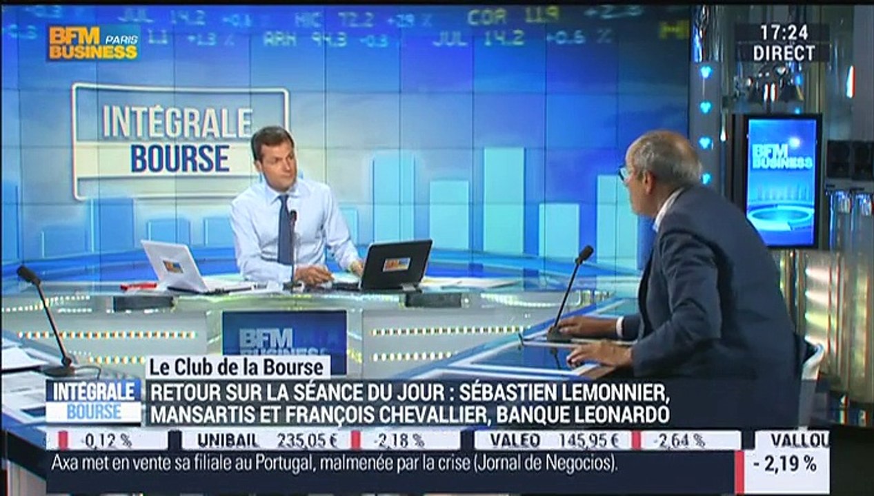 Le Club de la Bourse- Sébastien Lemonnier, François Chevallier et Alexandre Baradez