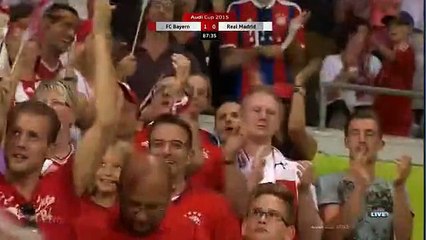 Robert Lewandowski Goal 1-0 Bayern vs Real Madrid