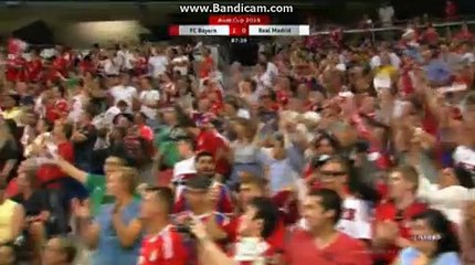 Robert Lewandowski goal HD | Bayern Munich 1 -0 Real Madrid 05/08/2015