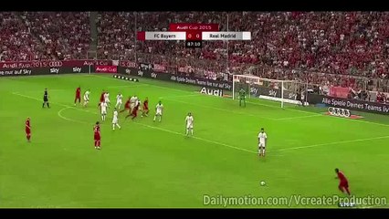 1-0 Robert Lewandowski amazing  Goal HD FC Bayern München v. real madrid- Audi Cup final  06-08-2015