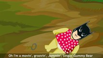 Gummy Bear Cartoon Animated Nursery Rhymes | Superhero Finger Family Rhymes