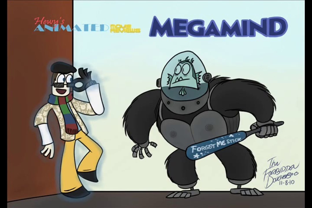 Hewy's Animated Movie reviews #33 Megamind