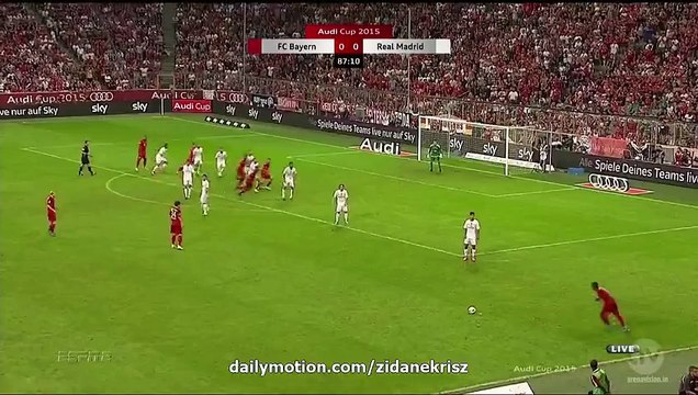 Lewandowski amazing Goal HD 1-0 - FC Bayern München v. Real Madrid - Audi Cup Final 05.08.2015