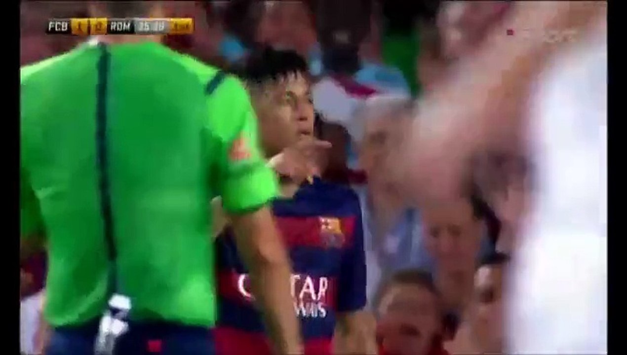 Neymar Barcelona (Esp) 1-0 AS Roma (Ita)