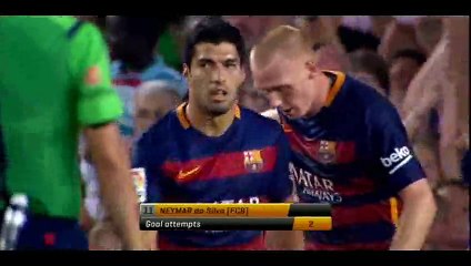 Goal Neymar - Barcelona 1-0 AS Roma- 05-08-2015 Friendly