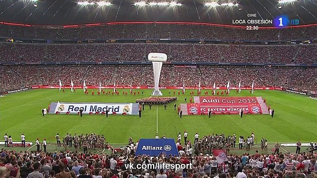 Real Madrid 0 - 1 Bayern Munich All Goals and Full Highlights 05/08/2015 - Audi Cup