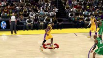 Kobe Bryant unbelievable shot in NBA 2K11