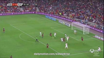 2-0 Lionel Messi Goal HD | Barcelona v. AS Roma | Joan Gamper Trophy 05.08.2015