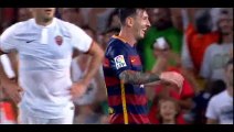 Barcelona 2-0 AS Roma - Goal Lionel Messi - 05-08-2015 Friendly