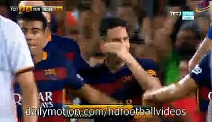 1st Half Barcelona 2-0 Roma Goals & Full Highlights 2015 HD