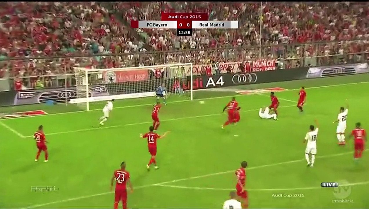 FC Bayern München 1-0 Real Madrid HD _ Full English Highlights - Audi Cup Final 05.08.2015 HD