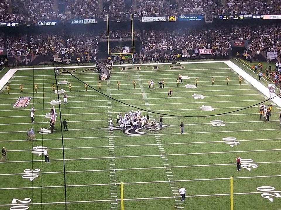 New Orleans Saints - Drew Brees Pregame Who Dat Chant