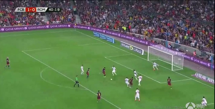 Lionel Messi Amazing Goal 2-0 | FC Barcelona vs AS Roma 05.08.2015 HD